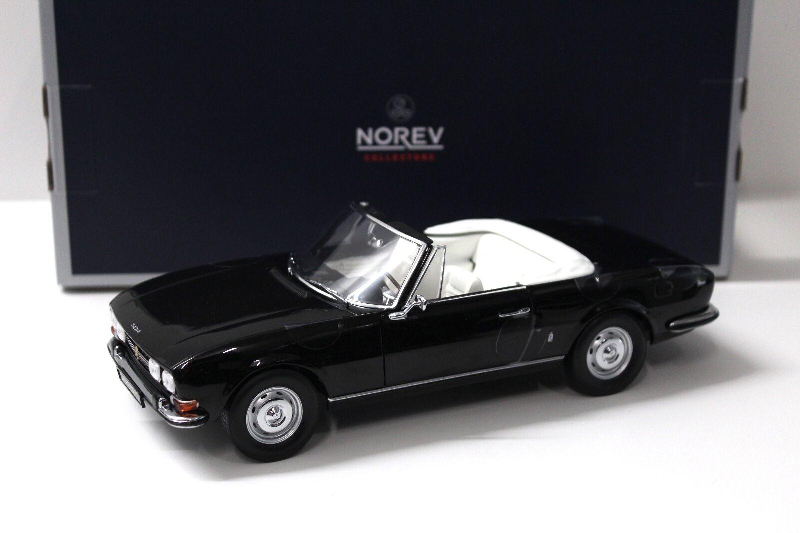 ID 46059 orig.jpg 1:18 Norev Peugeot 504 Cabriolet black