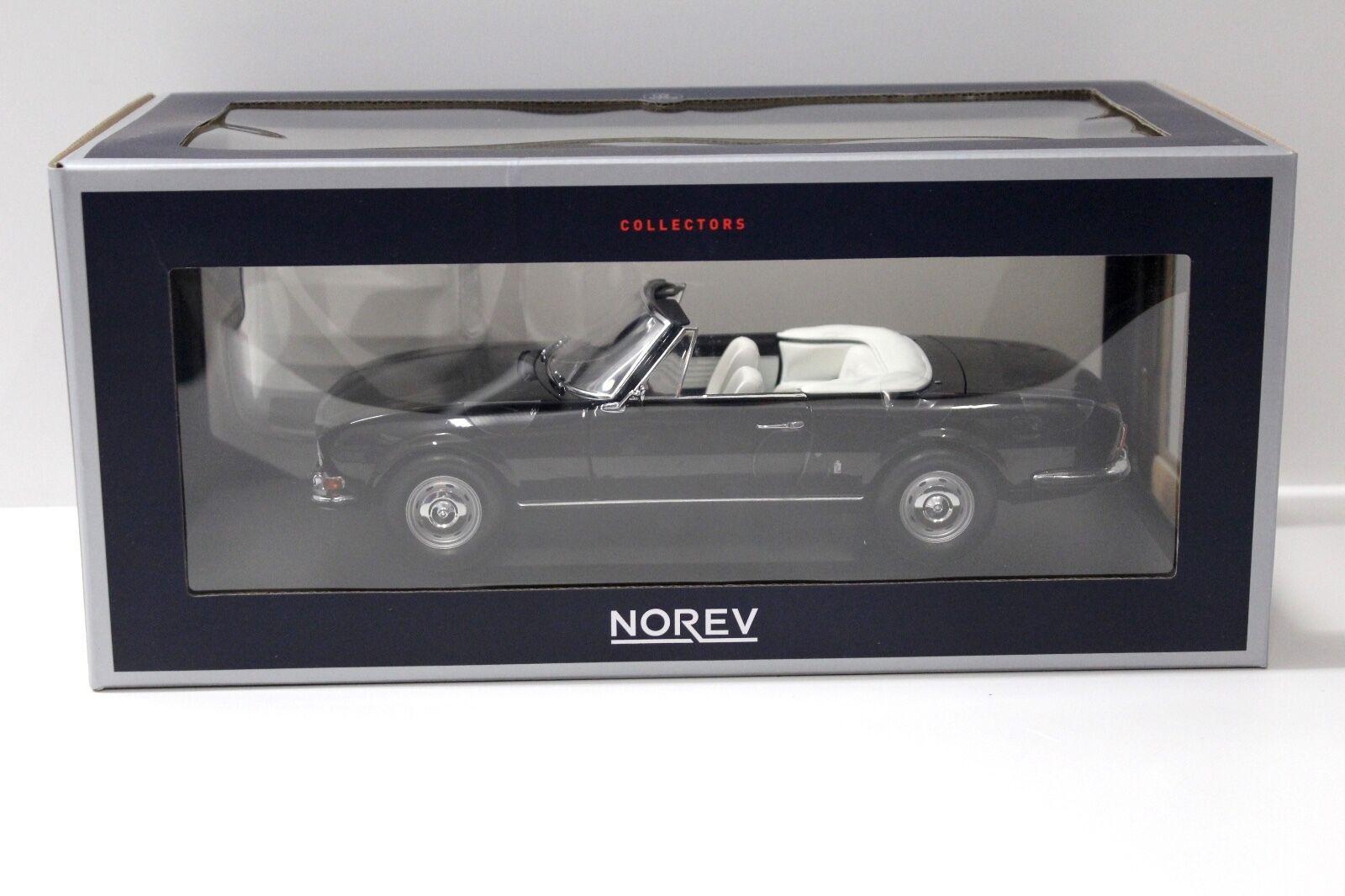 1:18 Norev Peugeot 504 Cabriolet black