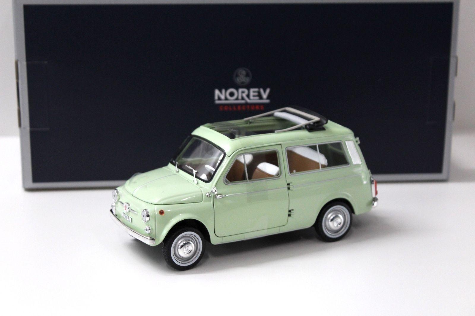 ID 46063 orig.jpg 1:18 Norev Fiat 500 Giardiniera 1962 light green