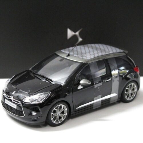 1:18 Norev Citroen DS3 Cabrio black DEALER VERSION