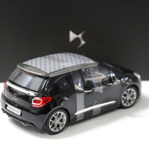 1:18 Norev Citroen DS3 Cabrio black DEALER VERSION