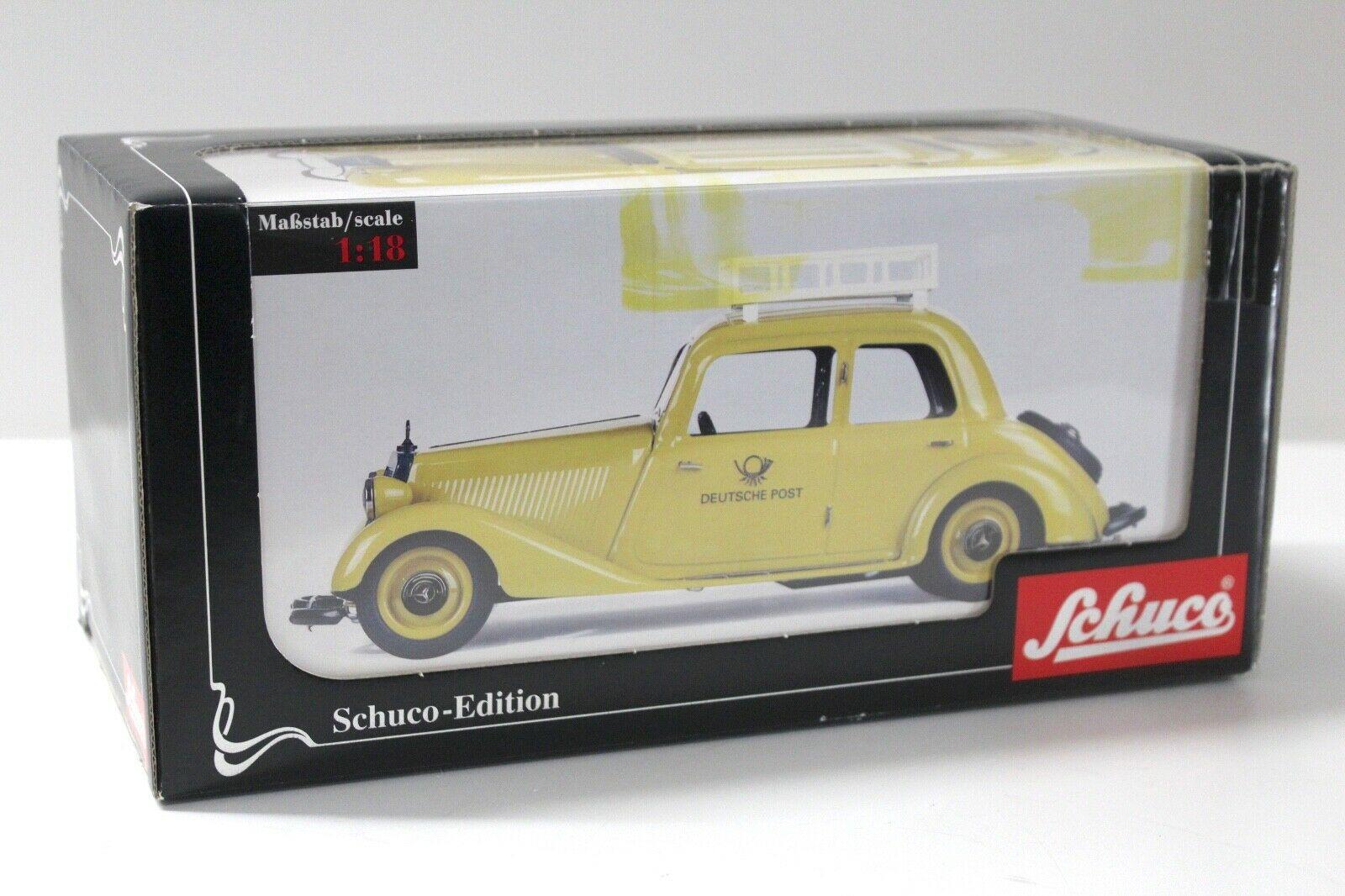 1:18 Schuco Mercedes 170V Limousine Deutsche Post