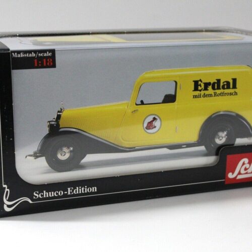 1:18 Schuco Mercedes 170V Kastenwagen ERDAL yellow