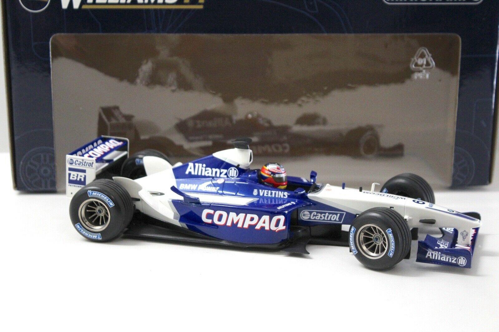 1:18 Minichamps F1 Williams BMW FW24 J.P.Montoya 2002 #6