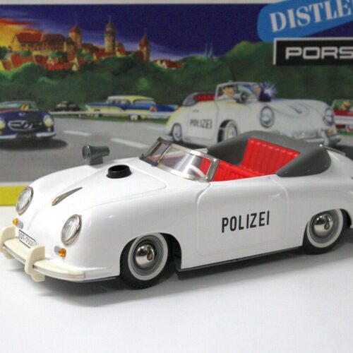 Schuco Distler Porsche 356 POLIZEI Electromatic 7500 REPLIKA white