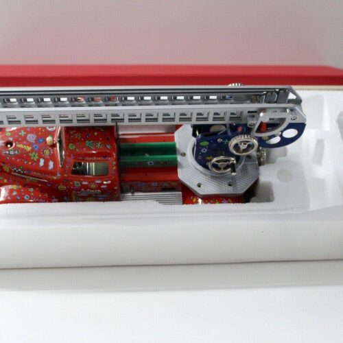 Schuco ars mundi James Rizzi New York Feuerwehr Drehleiter red