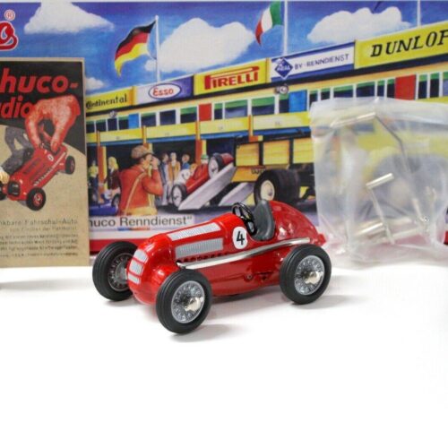 Schuco Construction Pritschenwagen LKW Schuco Renndienst yellow