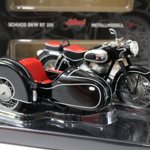 1:10 Schuco DKW RT 350 mit Beiwagen black