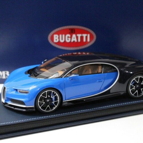 1:18 MR Collection Bugatti Chiron blue/ black Le Patron
