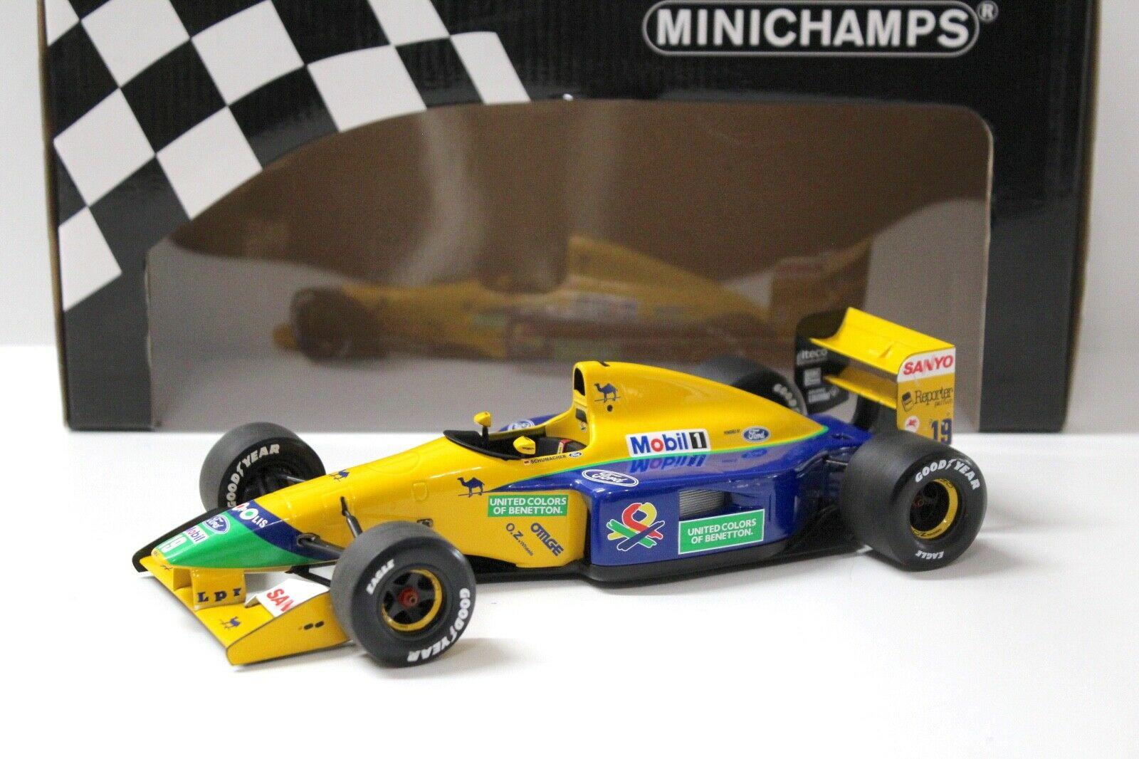 1:18 Minichamps F1 Benetton Ford B191 M.Schumacher #19