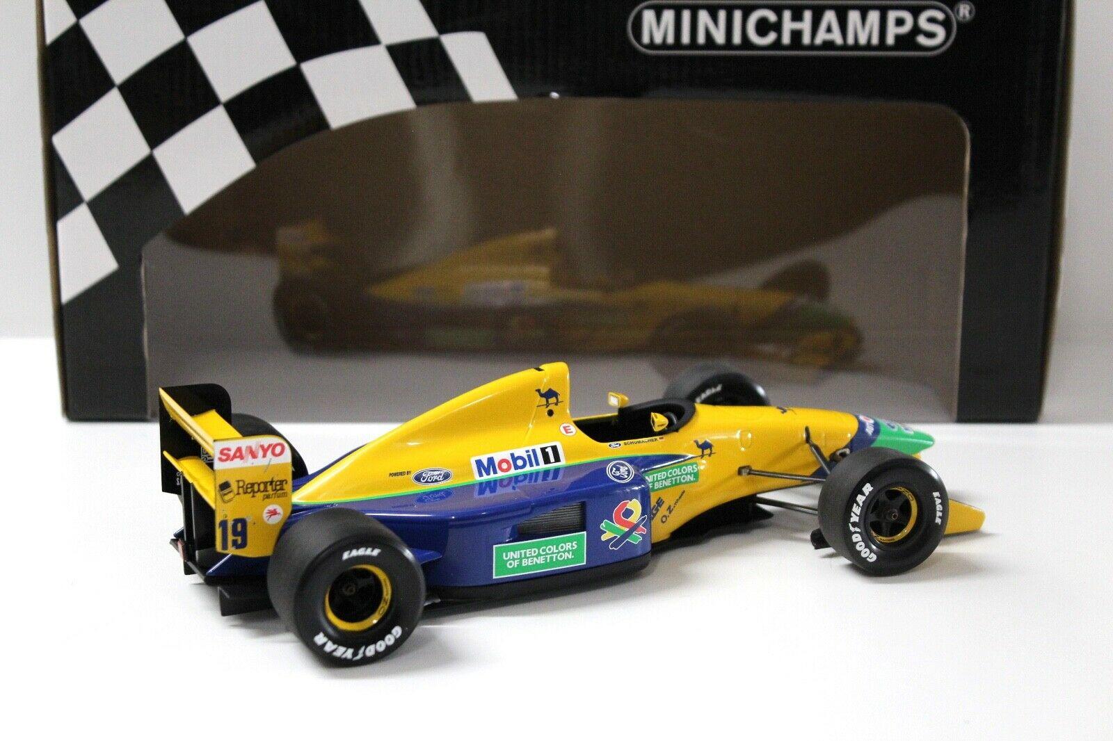 1:18 Minichamps F1 Benetton Ford B191 M.Schumacher #19