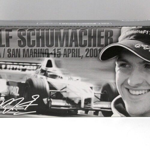 1:18 Hot Wheels BMW Williams F1 R.Schumacher IMOLA/ San Marino 2001 - Image 5
