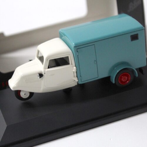 1:43 Schuco Tempo Kastenwagen blue/ white