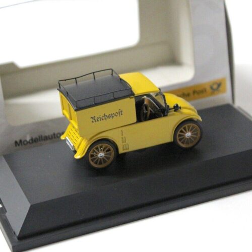 1:43 Schuco Hanomag Kommissbrot Kasten Van Reichspost yellow - Image 2