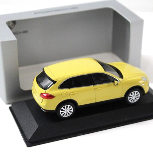 1:43 Minichamps Porsche Cayenne S yellow DEALER VERSION