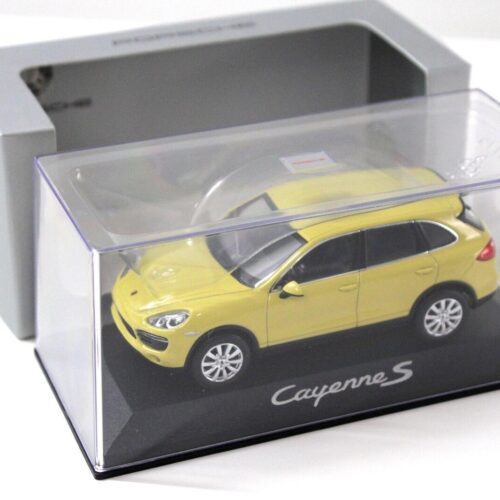 1:43 Minichamps Porsche Cayenne S yellow DEALER VERSION