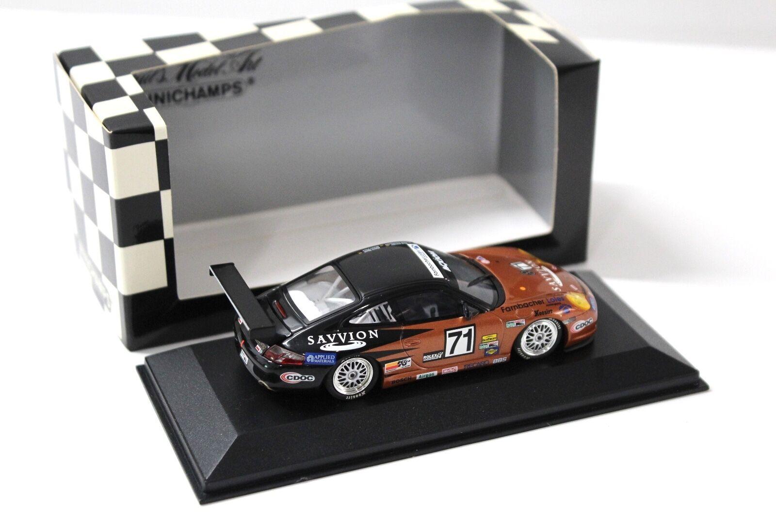 1:43 Minichamps Porsche 911 (996) GT3 CUP Savvion #71