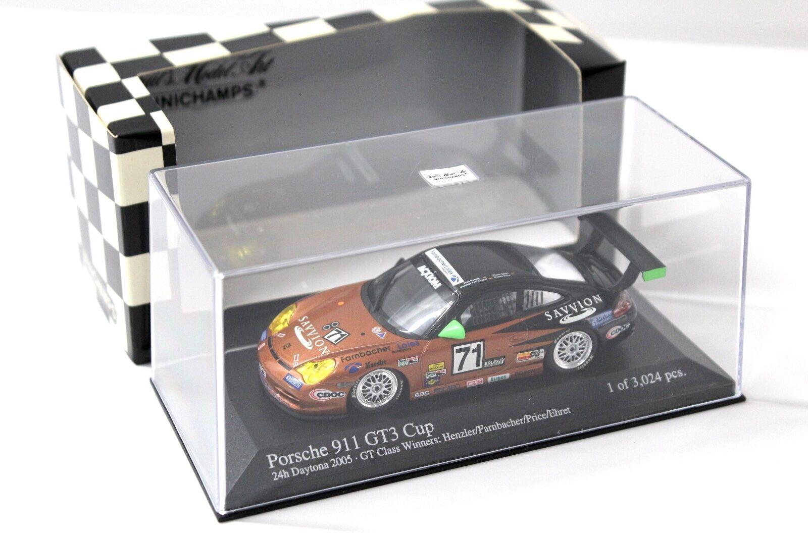 1:43 Minichamps Porsche 911 (996) GT3 CUP Savvion #71