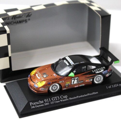 1:43 Minichamps Porsche 911 (996) GT3 CUP Savvion #71