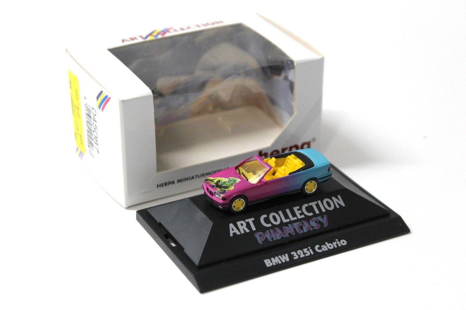 1:87 Herpa BMW 325i Cabrio PHANTASY Art Collection
