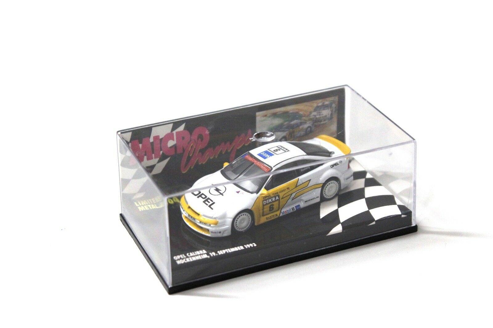 1:64 Minichamps Micro Champs Opel Calibra Hockenheim #6 Rosberg