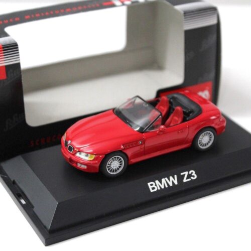 1:43 Schuco BMW Z3 Roadster red (1)