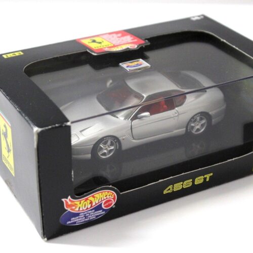 1:43 Hot Wheels Ferrari 456 GT Coupe silver