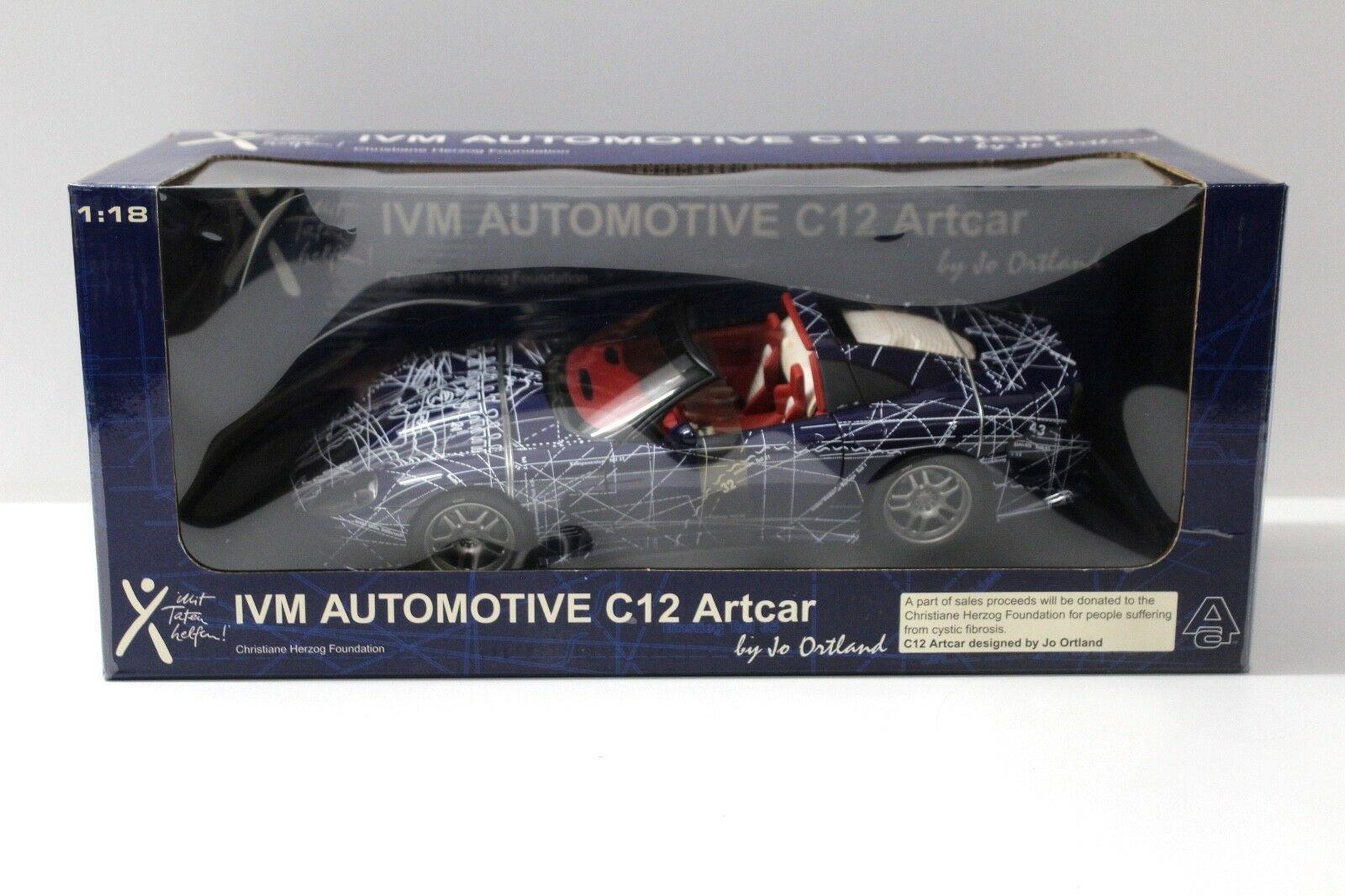 1:18 AUTOart Callaway C12 IVM Automative ARTCAR blue