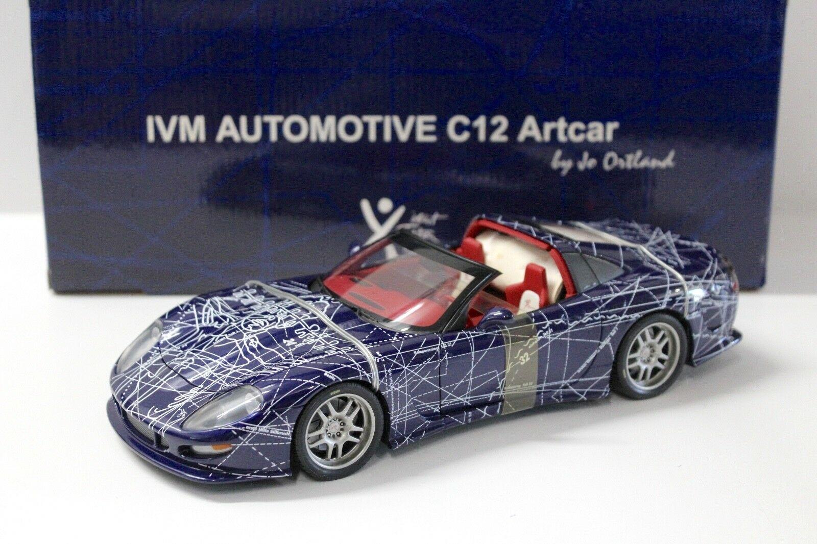 1:18 AUTOart Callaway C12 IVM Automative ARTCAR blue