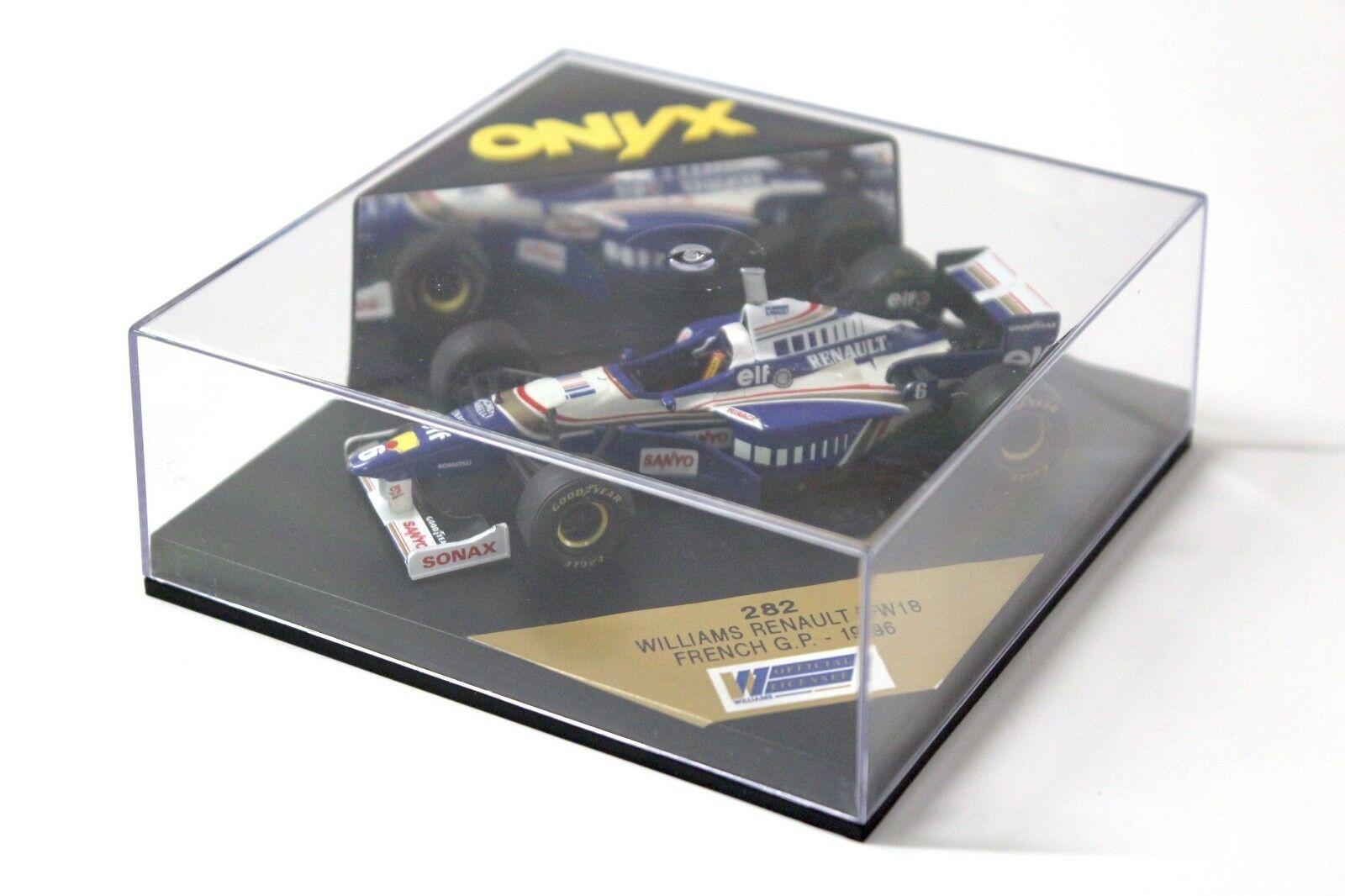 1:43 Onyx Williams Renault FW18 French GP 1996 #6