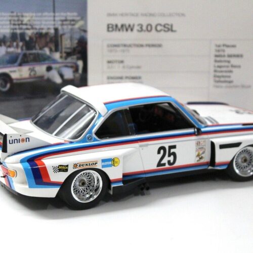 1:18 Minichamps BMW 3.0 CSL #25 Sebring 1975 Stuck DEALER VERISON