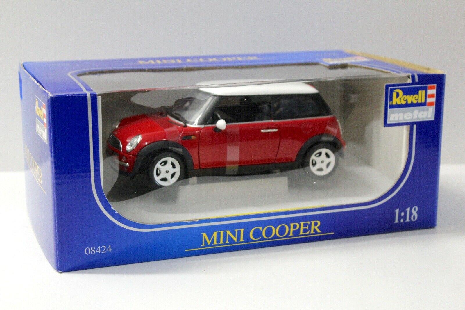 1:18 Revell Mini Cooper red/ white roof