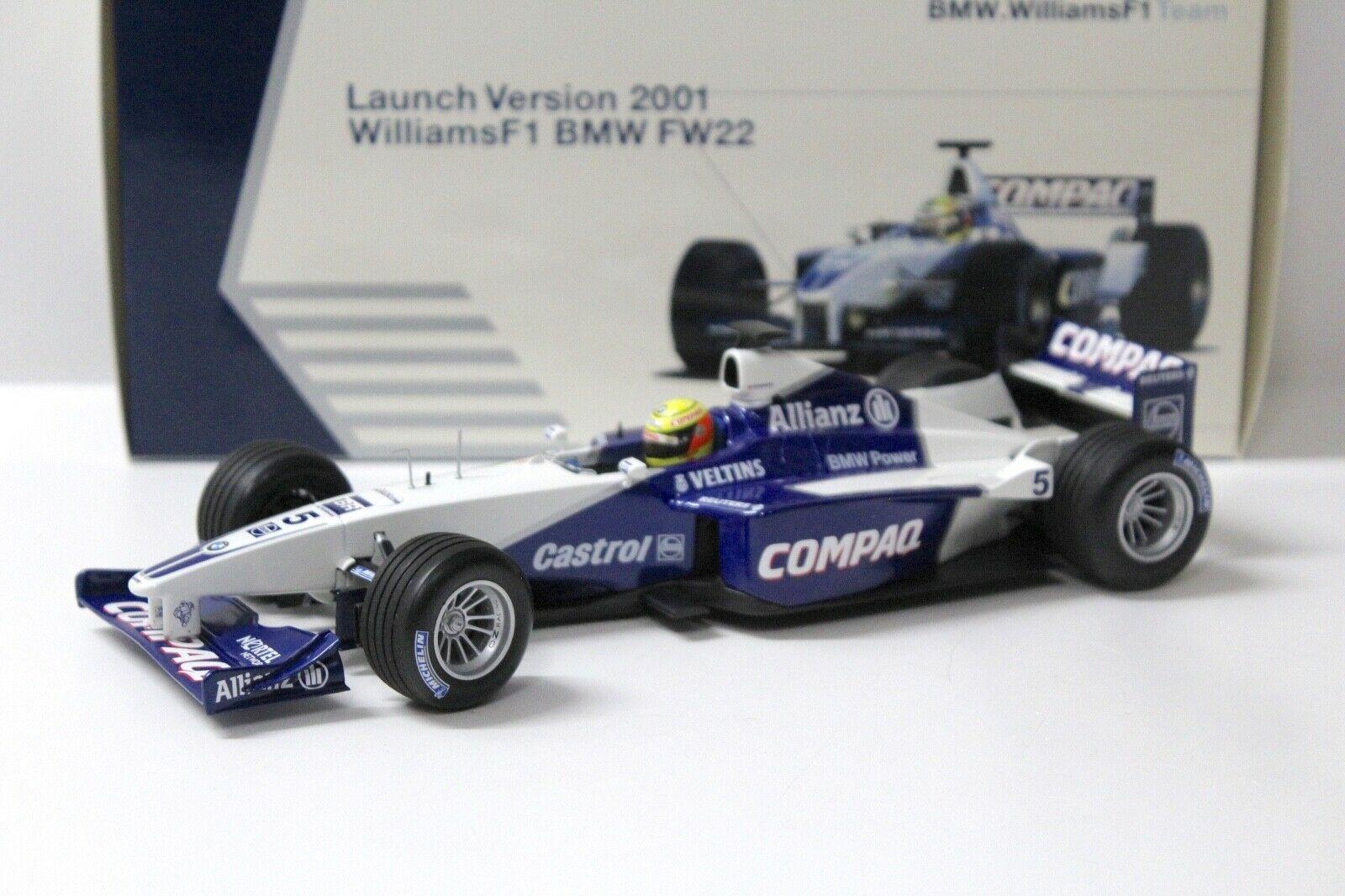 1:18 Minichamps Williams F1 BMW FW22 Launch Version #5 DEALER VERSION