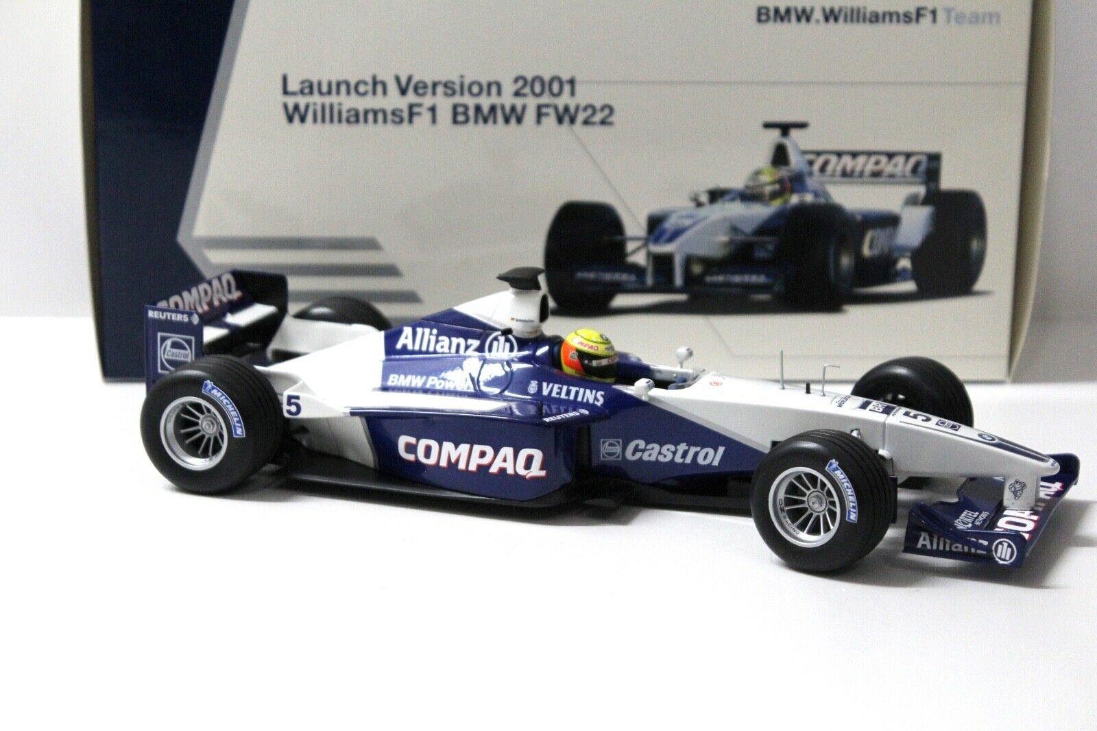 1:18 Minichamps Williams F1 BMW FW22 Launch Version #5 DEALER VERSION