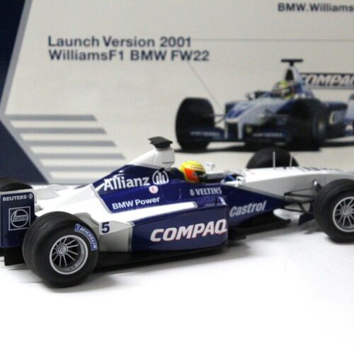 1:18 Minichamps Williams F1 BMW FW22 Launch Version #5 DEALER VERSION