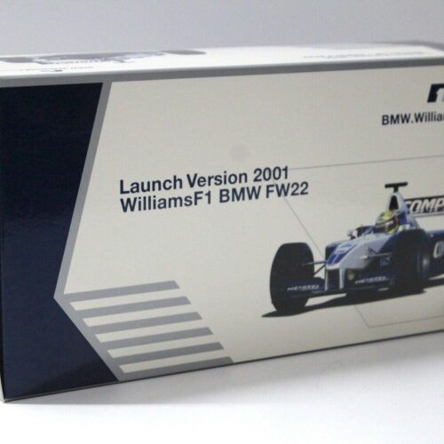 1:18 Minichamps Williams F1 BMW FW22 Launch Version #5 DEALER VERSION