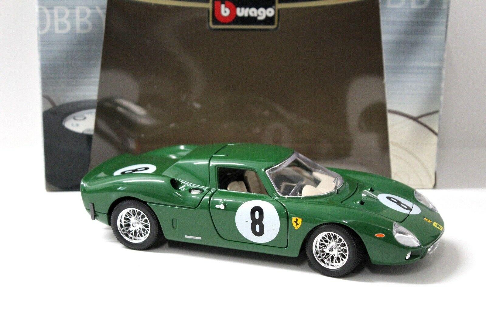 1:18 Bburago Ferrari 250 LM 1000km NÜRBURGRING green