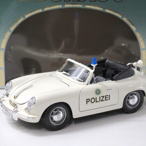 1:18 Bburago Porsche 356 Cabriolet "POLIZEI" 1964 white