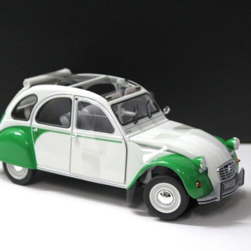 1:18 Norev Citroen 2CV Dolly 1985 white /green