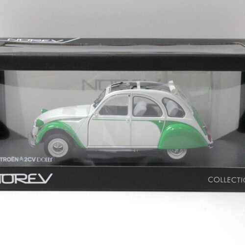 1:18 Norev Citroen 2CV Dolly 1985 white /green
