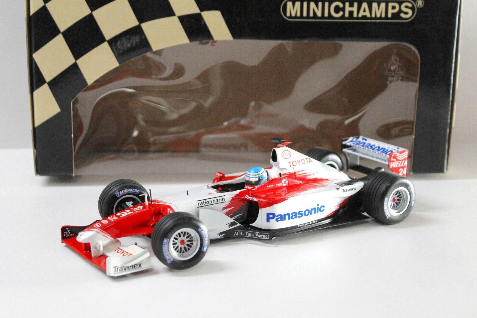 1:18 Minichamps F1 Panasonic Toyota Racing TF102 M.Salo