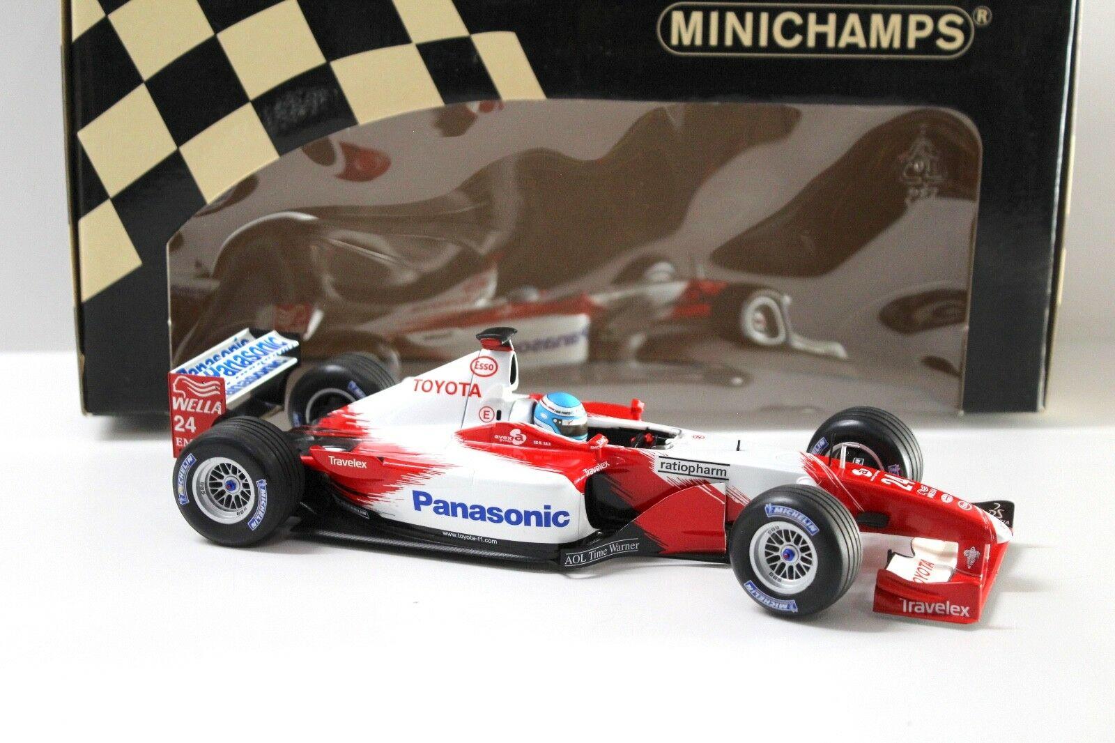 1:18 Minichamps F1 Panasonic Toyota Racing TF102 M.Salo