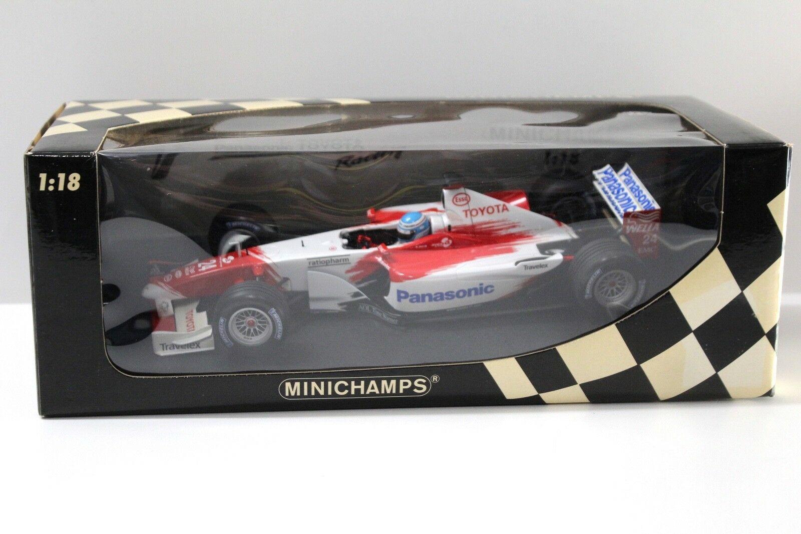 1:18 Minichamps F1 Panasonic Toyota Racing TF102 M.Salo