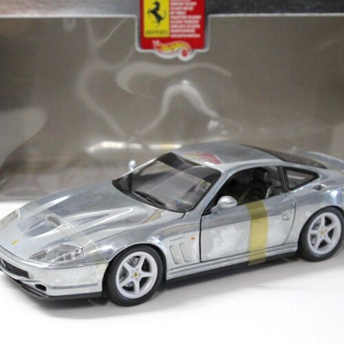 1:18 Hot Wheels Ferrari 550 Maranello Coupe metal polish