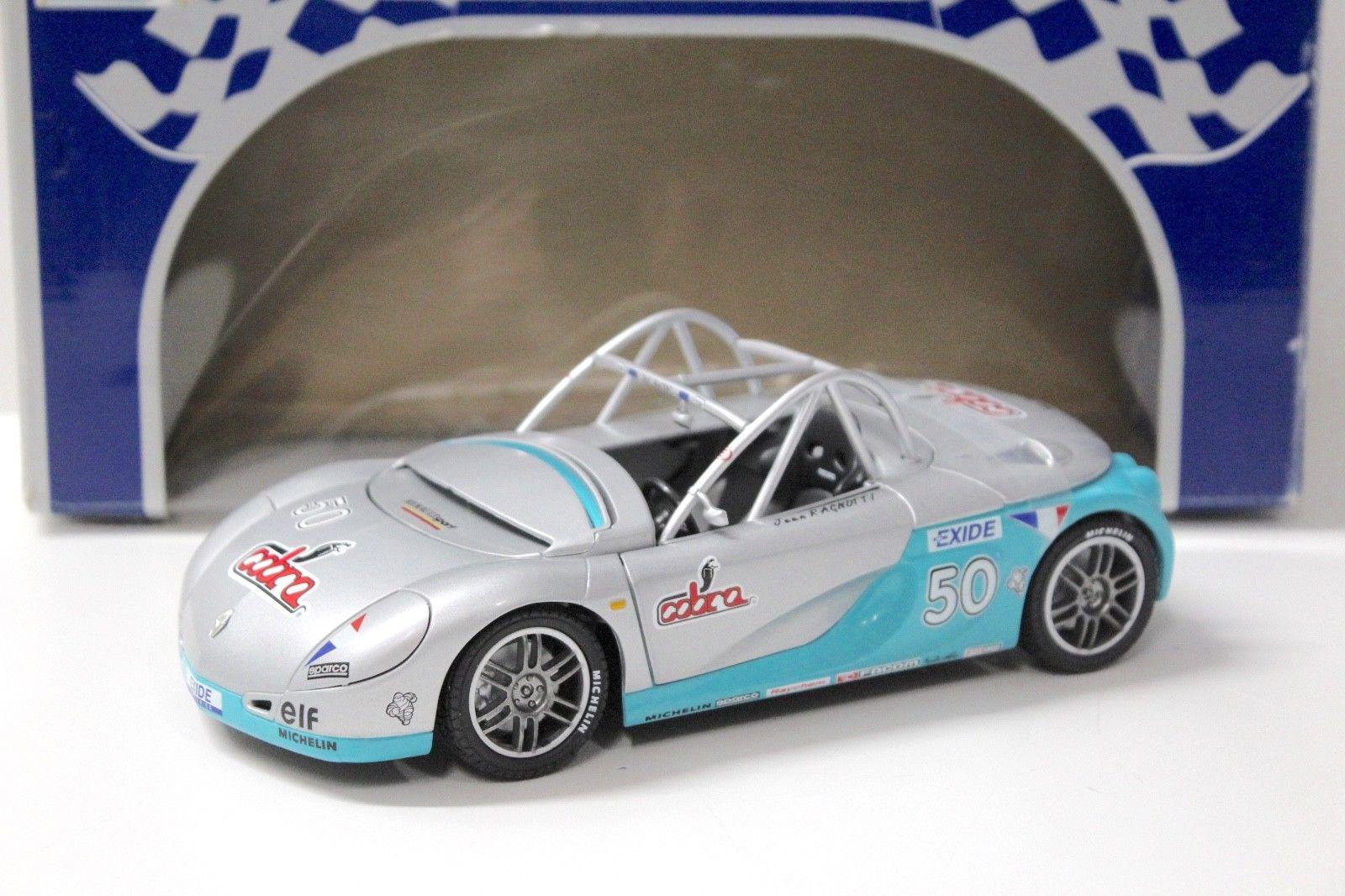 1:18 Anson Renault Sport Spider "COBRA" silver #50