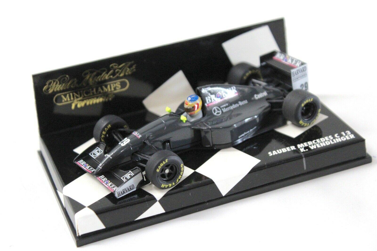 1:43 Minichamps F1 Sauber Mercedes C13 K.Wendlinger #29