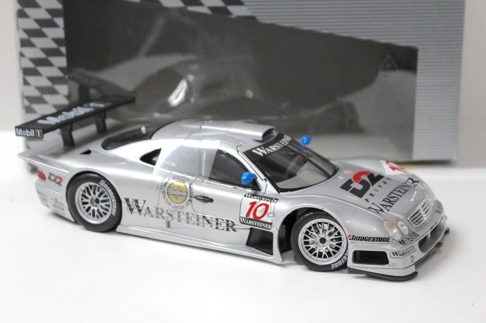 1:18 Maisto Mercedes CLK GTR #10 "WARTEINER D2" silver