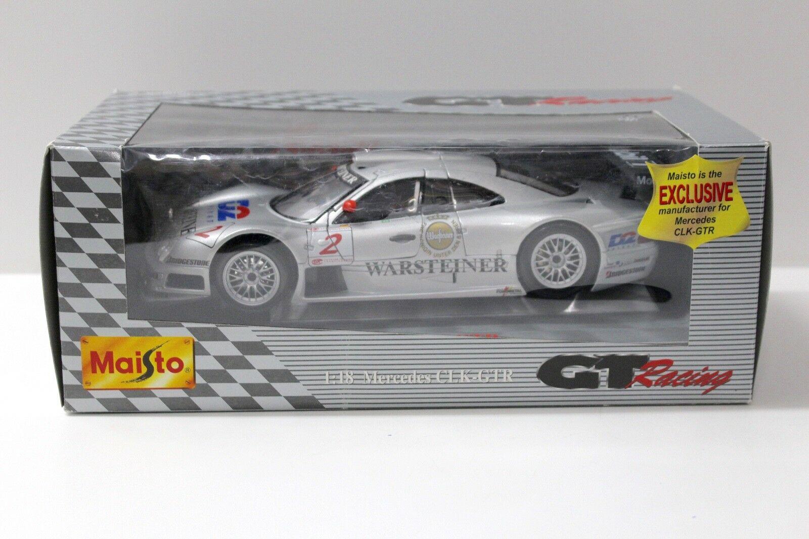 1:18 Maisto Mercedes CLK GTR "WARSTEINER" #2 K.Ludwig
