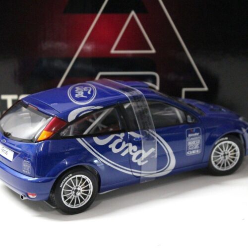 1:18 AUTOart Ford Focus WRC 1999 PRESENTATION blue