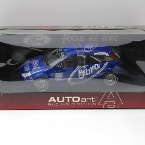 1:18 AUTOart Ford Focus WRC 1999 PRESENTATION blue